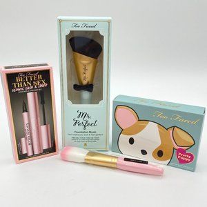 Too Faced foundation 2 brush, 1eyeshadow & mascara